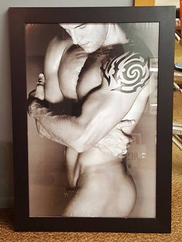 lot 208 image: Muscle Male Print