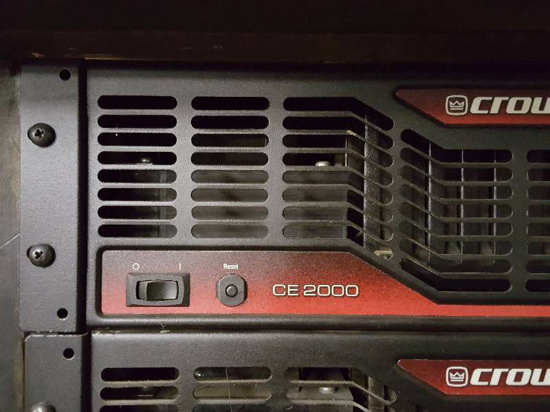lot 8 image: Crown CE2000 Power Amplifier