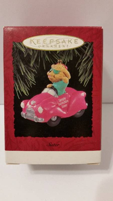 lot 48 image: Hallmark Keepsake Ornament - Super Sister 1994 Edition In Original Box