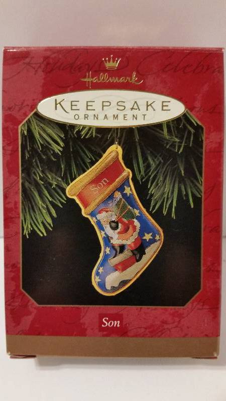 lot 50 image: Hallmark Keepsake Ornament - Son 1997 Edition In Original Box