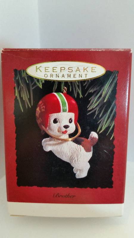 lot 89 image: Hallmark Keepsake Ornament - Brother 1993 Edition In Original Box