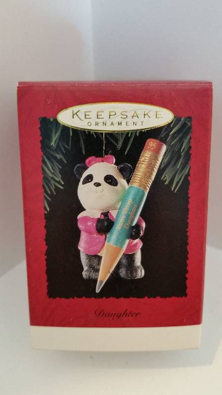 lot 93 image: Hallmark Keepsake Ornament - Daughter 1995 Edition In Original Box