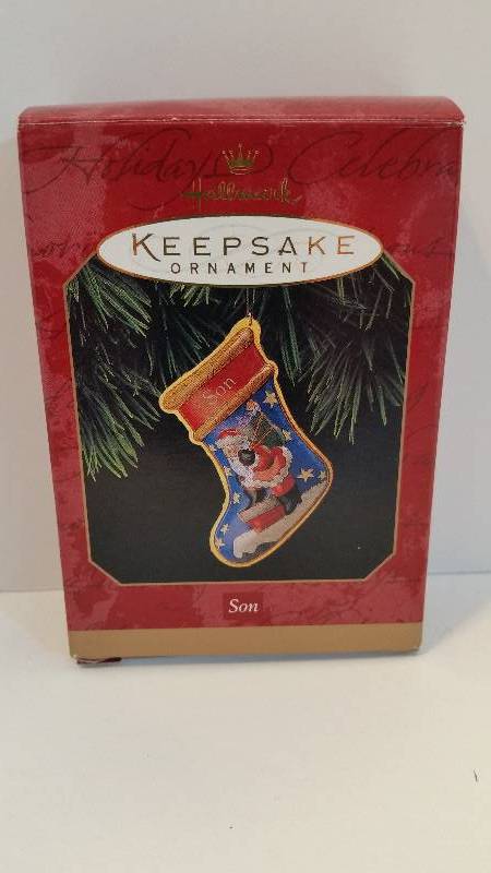 lot 94 image: Hallmark Keepsake Ornament - Son 1997 Edition In Original Box