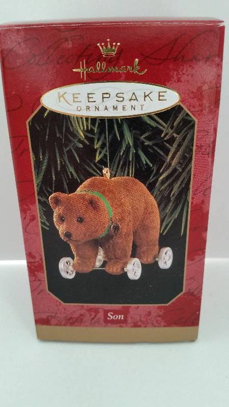lot 101 image: Hallmark Keepsake Ornament Son 1999 Edition in Original Box