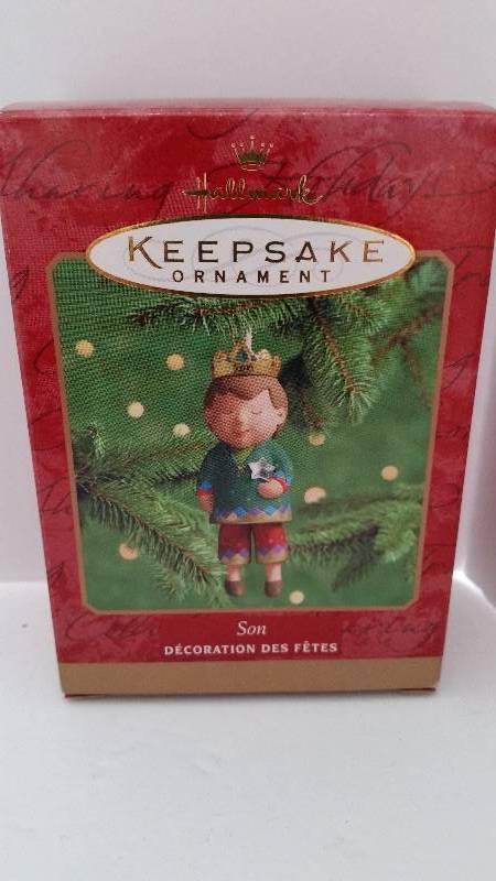 lot 105 image: Hallmark Keepsake Ornament Son 2000 Edition in Original Box