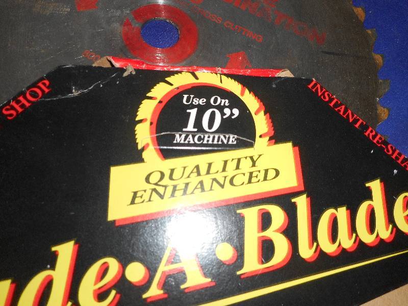 2 10 INCH SAW BLADES