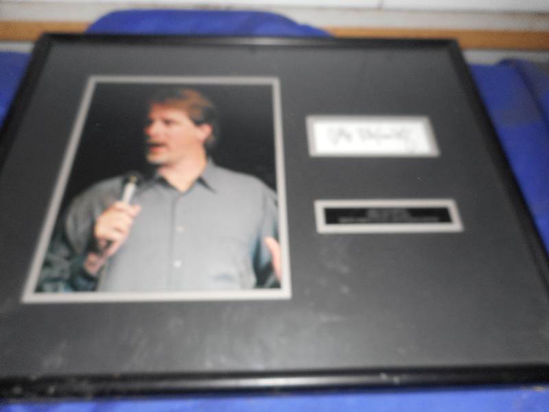 SIGNED JEFF FOX WORTHY PICYURE