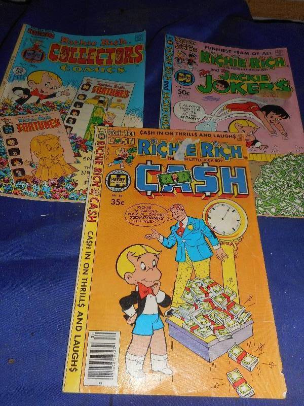 3 1972 RICHY RICH COMICS