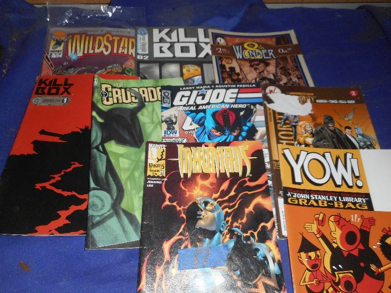 9 COLLECTIBLE COMICS