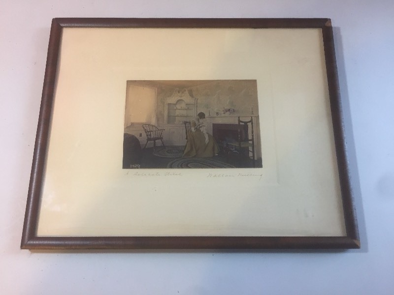 Wallace Nutting Print Stacy Mn Collectibles And Furniture K Bid