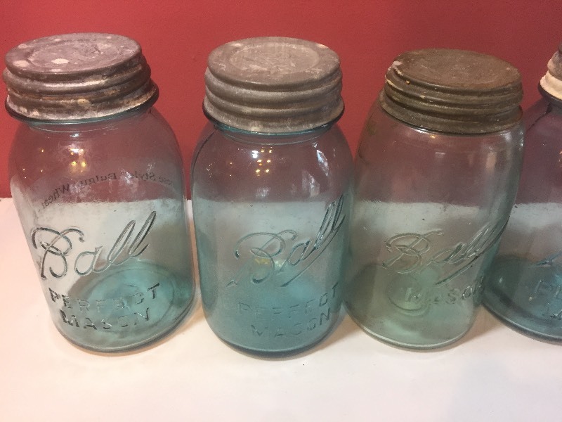 10 Mason Jars
