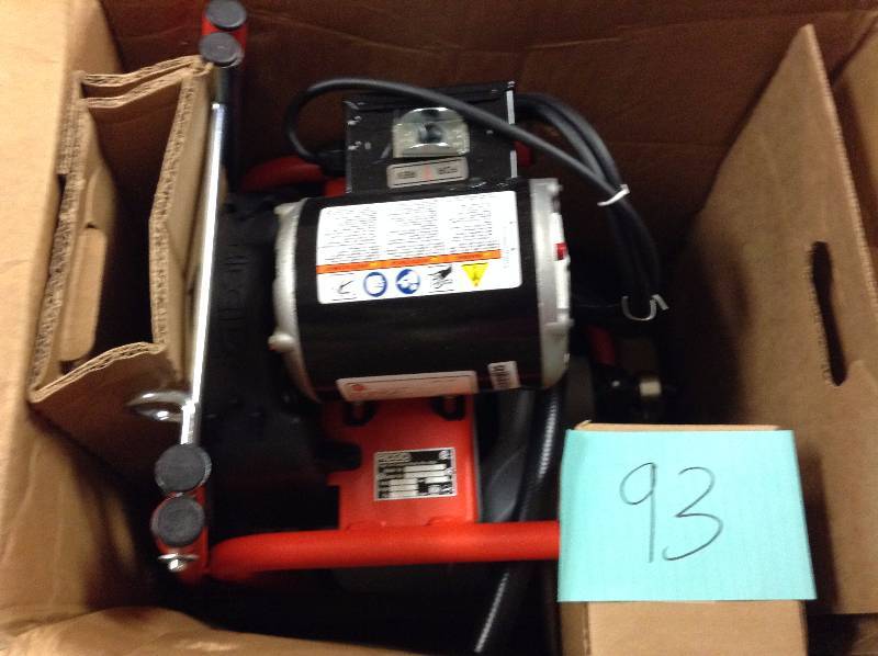 Ridgid K-400 T2 Mechanic wC-32 IW Cable Autofeed and Guide Hose