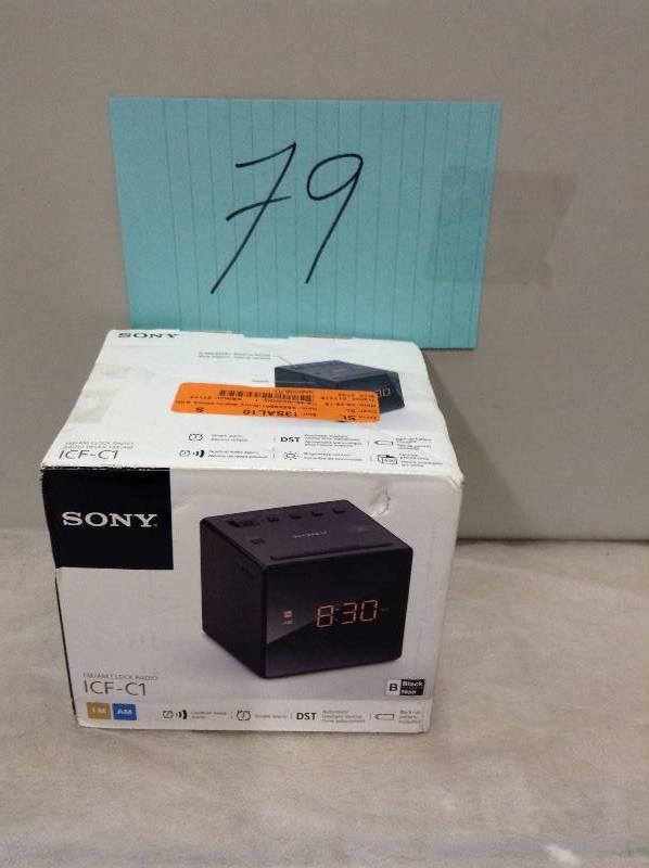 Sony ICF-C1 FMAM Clock Radio