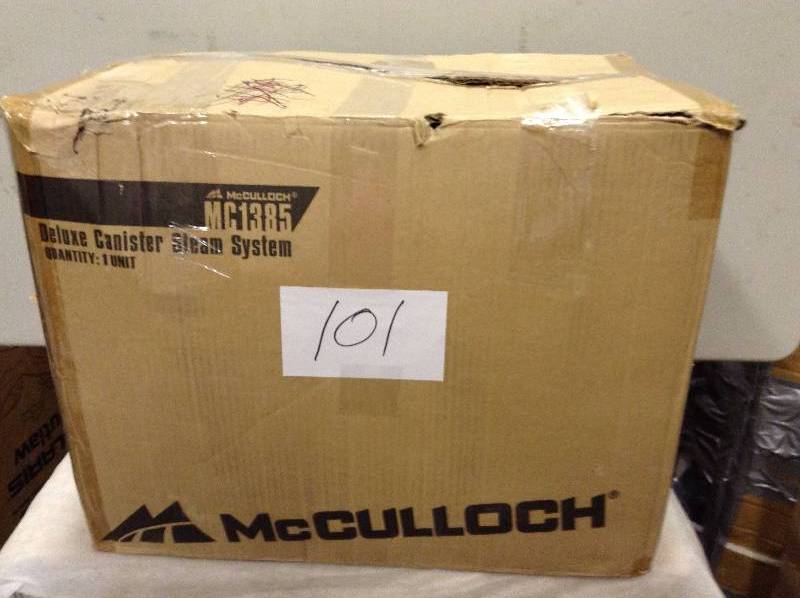 McCulloch MC1385 Deluxe Canister Steam System