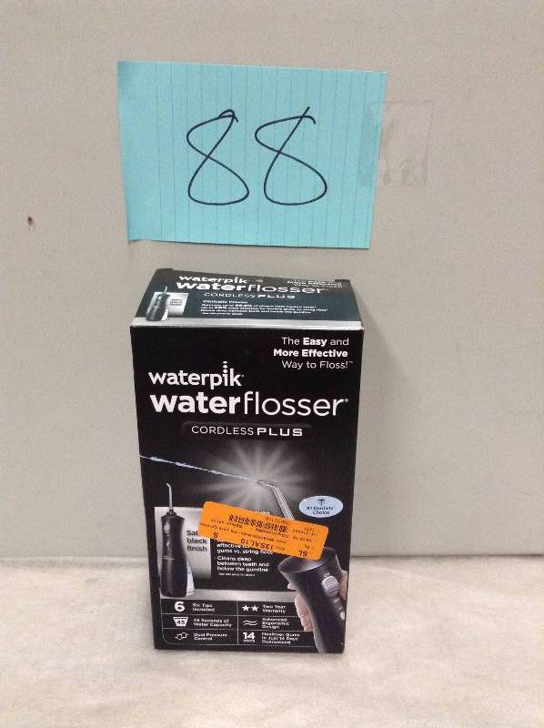 Waterpik waterflosser cordless plus