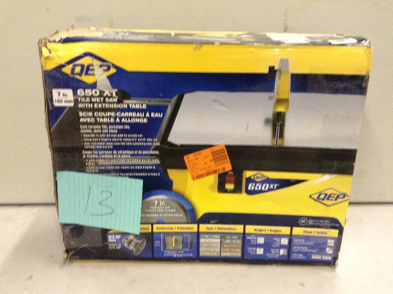 QEP 7 in Tile Saw used in very good condition