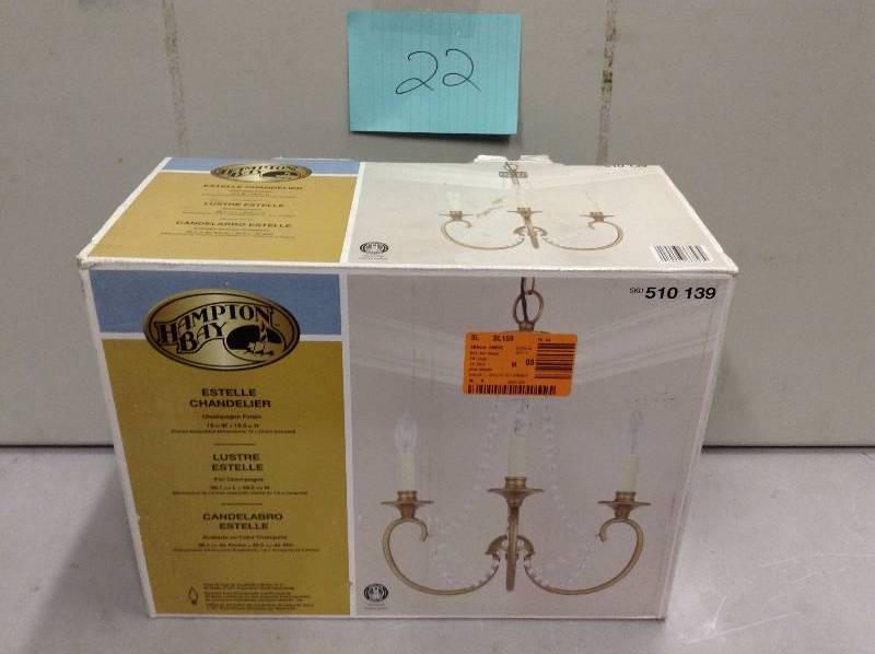 Hampton Bay Estelle Chandelier