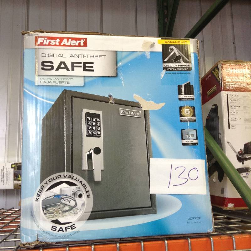 First Alert Digital Anti Theft Safe New