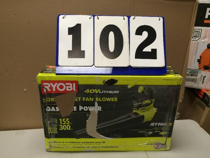 Ryobi Jet Fan Cordless Blower