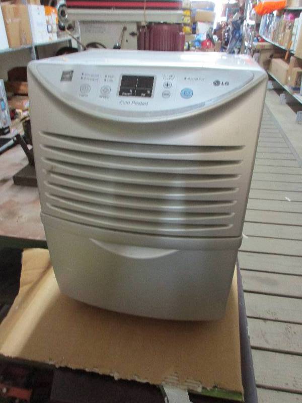 lot 41 image: LG dehumidifier