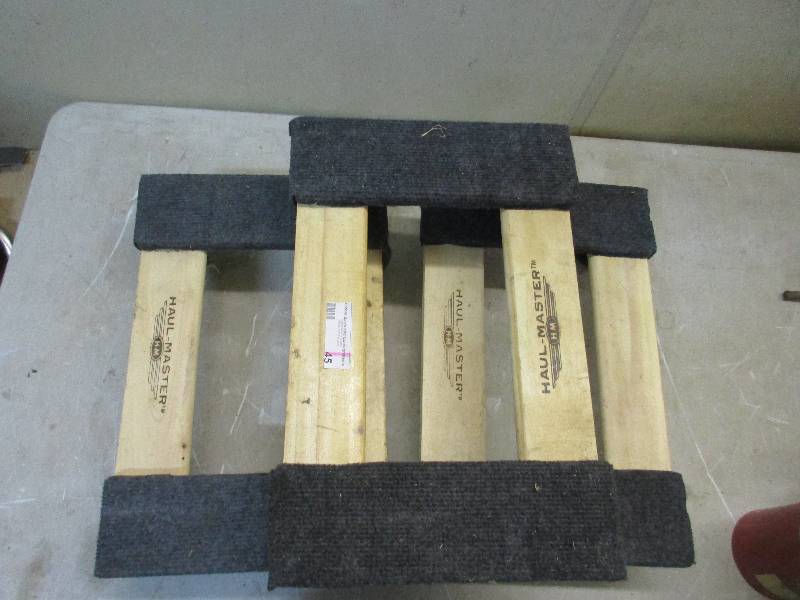 lot 45 image: 3 Haul master 4 wheeled dolly carts