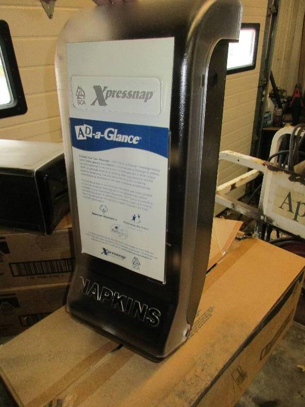 lot 69 image: 5 new restaurant napkin dispensers