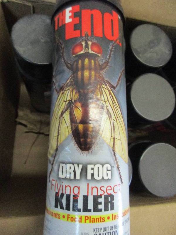 lot 113 image: fly and insect killer - 10 cans