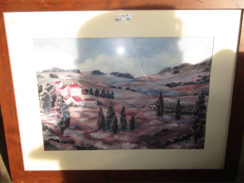 lot 159 image: framed artwork