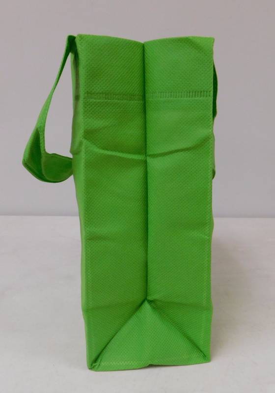Lime Green Reusable Value Totes - 8 x 4 x 10