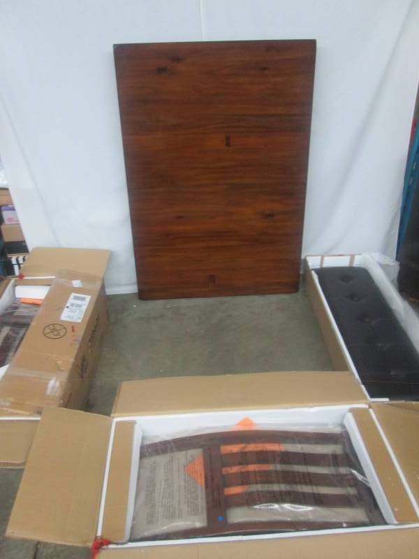 lot 4 image: Ashley Furniture Ralene 6-pc. Dining Set