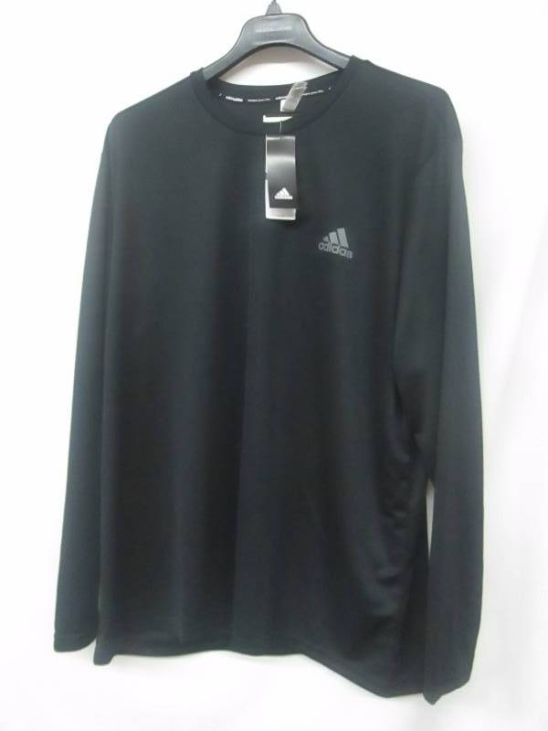 lot 67 image: Adidas Mens Essential Tech Long-Sleeved Tee