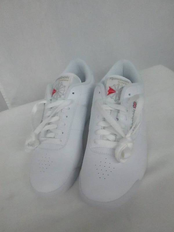lot 51 image: Reebok Womens Princess Classic Athletic Shoe