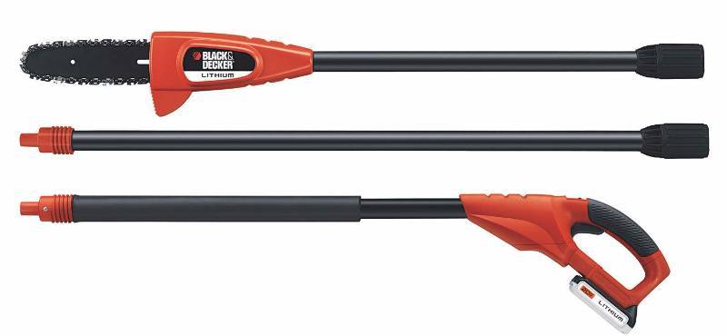 lot 6 image: Black & Decker Cordless Pole Pruning Saw