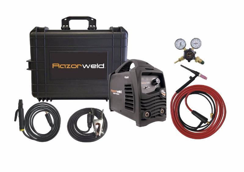lot 1 image: Razorweld 110-Amp Dual Voltage Arc Welding Machine