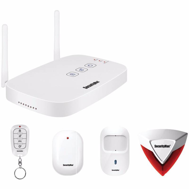 lot 16 image: SecurityMan Iwatchalarm Home Security Deluxe Kit