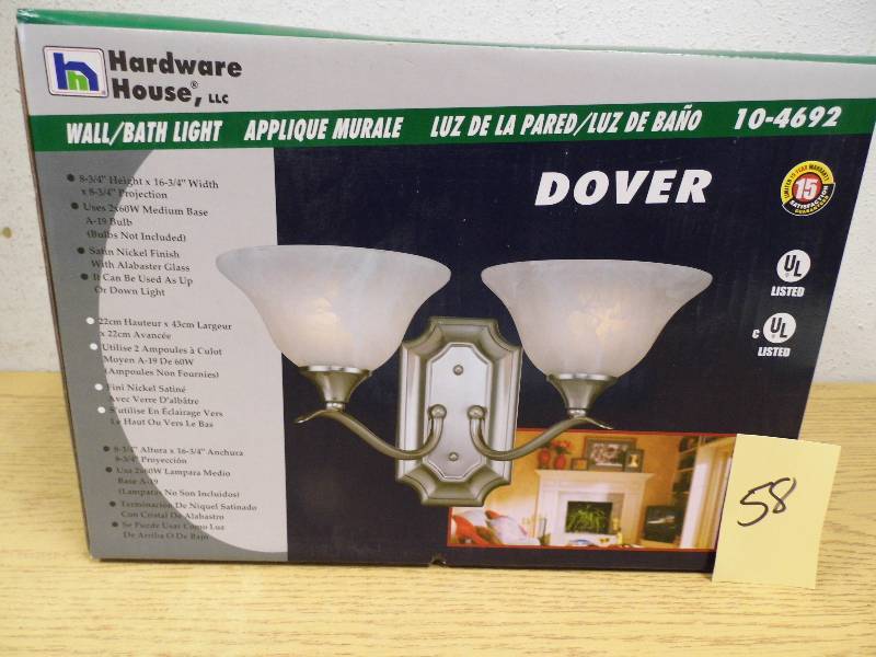 Dover WallBath Light