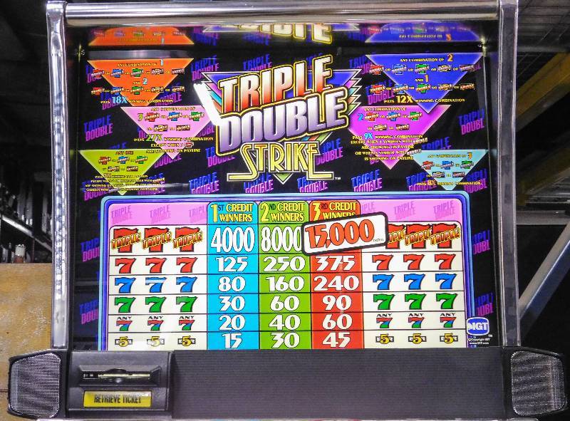 Triple Double Strike Slot Machine