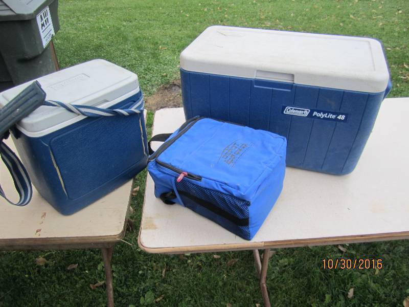 Lot of coolers...