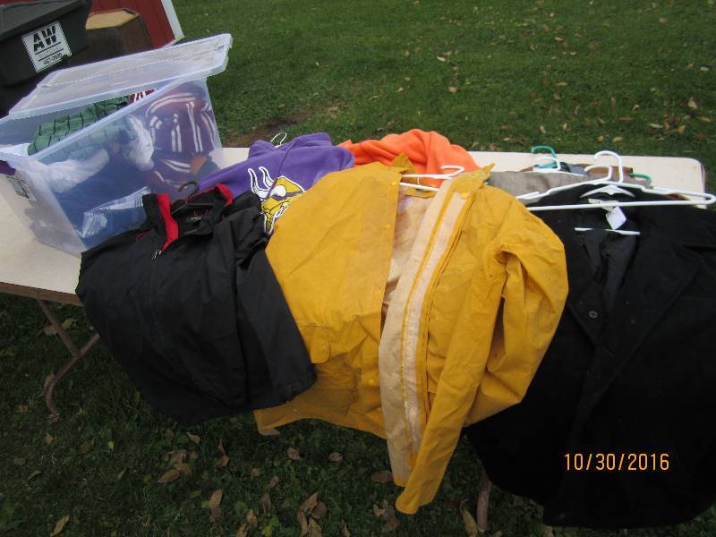 Lot of clothes including Eddie Baue...