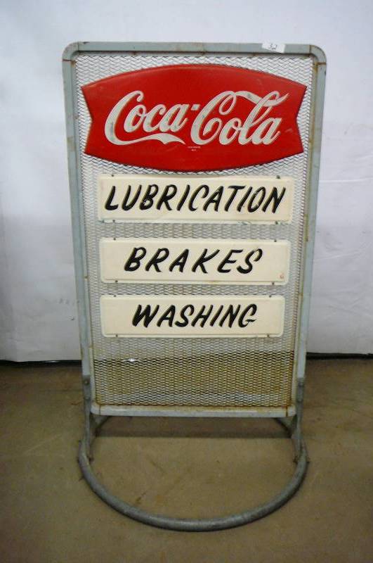 lot 32 image: Vintage Service Station Sign