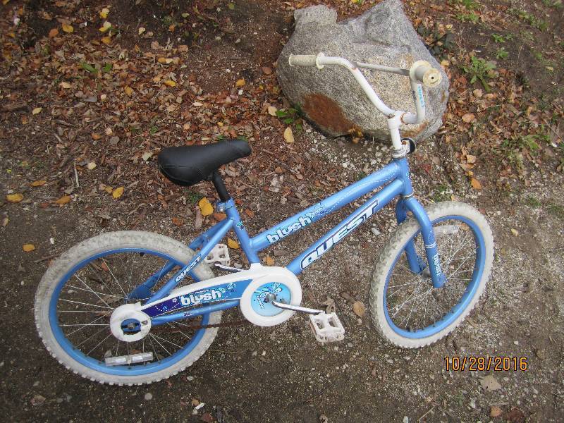 lot 49 image: Blush Quest kids bike...