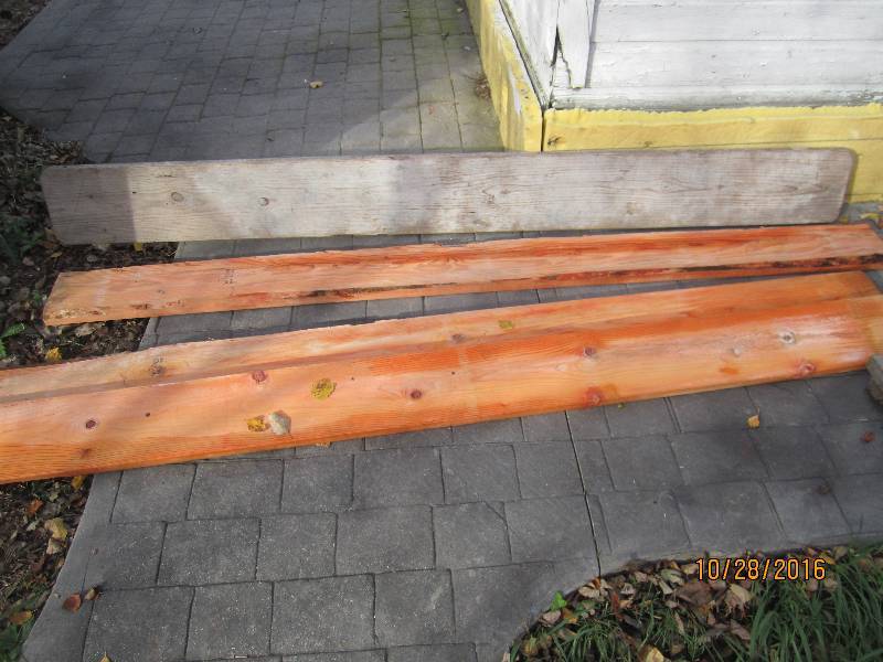 lot 58 image: Lot of 3 7.5 fire retardant 2x8 bo...