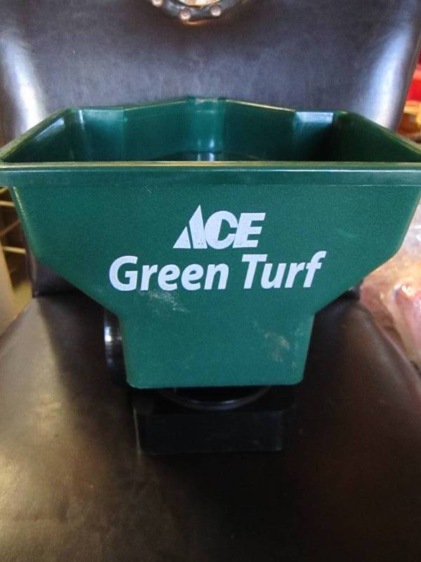 lot 251 image: Ace green turf spreader...