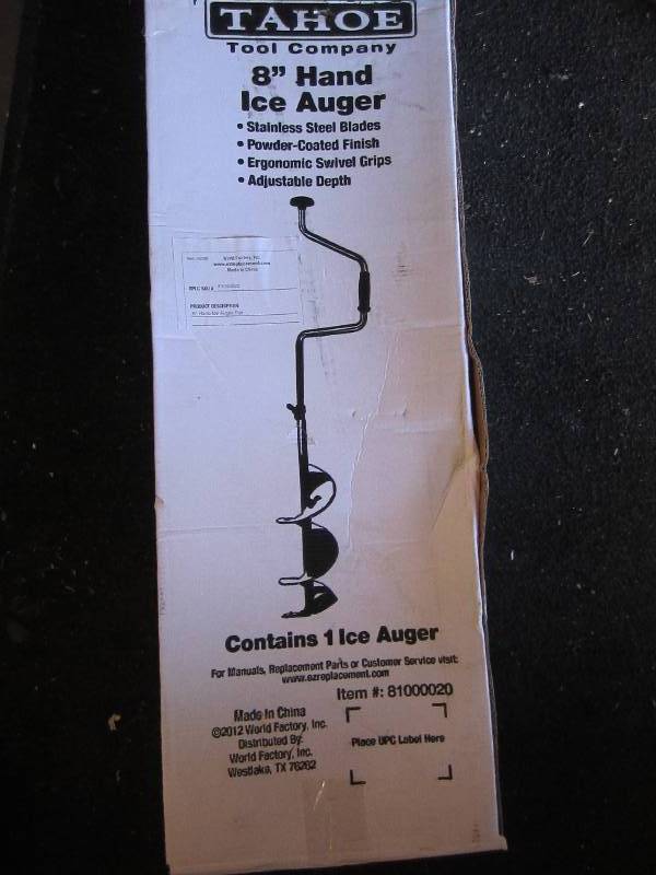 lot 9 image: Tahoe tool company 8 hand ice aug...