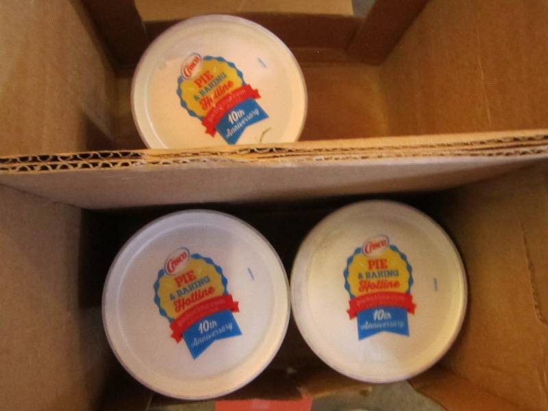 lot 130 image: 3 cans of crisco butter flavor...