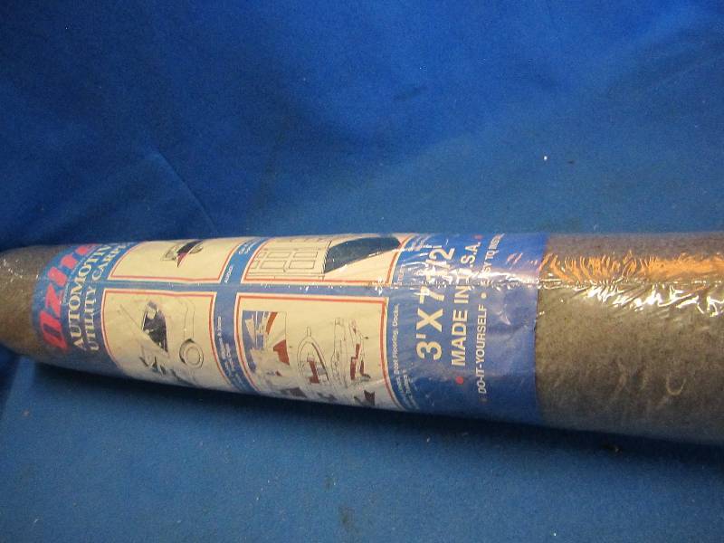 lot 138 image: ozite automotive utility carpet...