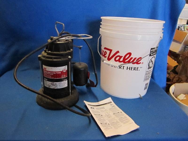 lot 171 image: ACE sump pump...