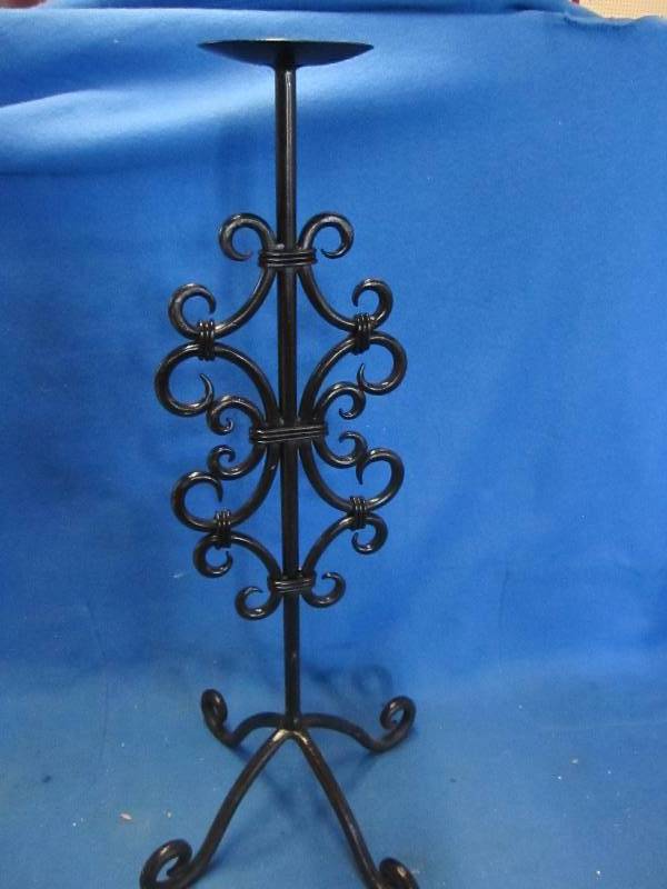 lot 208 image: Candel holder...