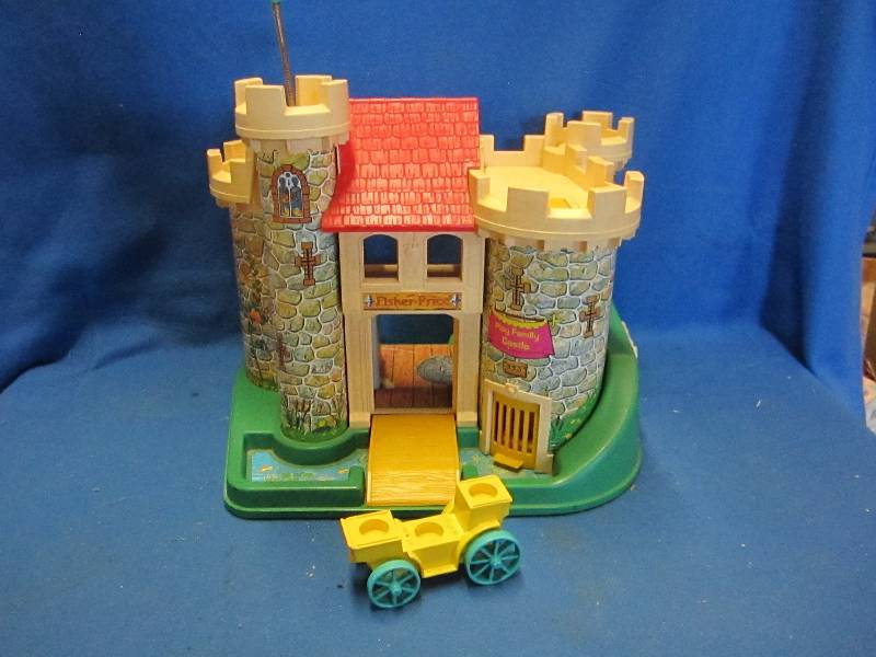 lot 221 image: Vintage Fisher Price castle...