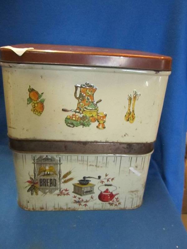 lot 228 image: 2 metal braed boxes...